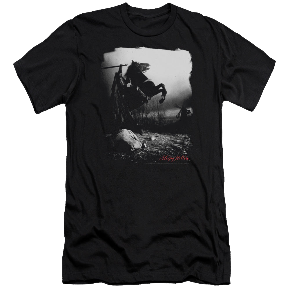 Sleepy Hollow Foggy Night - Men's Premium Slim Fit T-Shirt Men's Premium Slim Fit T-Shirt Sleepy Hollow   