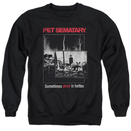 Pet Sematary Cat Poster - Men's Crewneck Sweatshirt Men's Crewneck Sweatshirt Pet Sematary   
