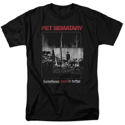 Pet Sematary Cat Poster - Men's Regular Fit T-Shirt Men's Regular Fit T-Shirt Pet Sematary   
