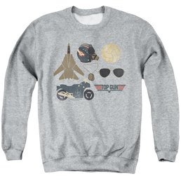 Top Gun Items - Men's Crewneck Sweatshirt Men's Crewneck Sweatshirt Top Gun   