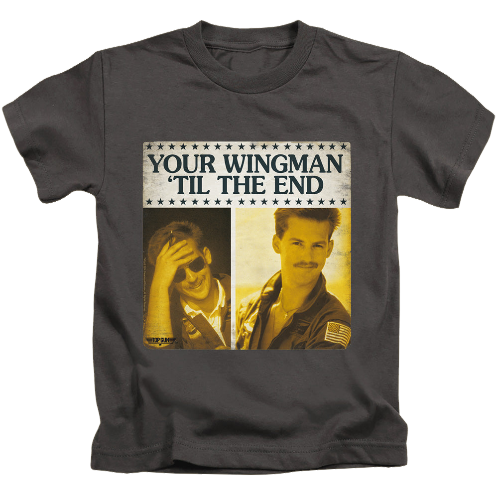 Top Gun Til The End - Kid's T-Shirt Kid's T-Shirt (Ages 4-7) Top Gun   