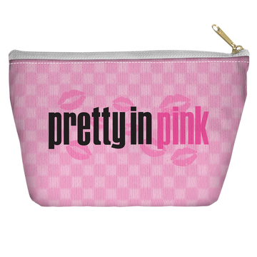Pretty in Pink Kiss Me Tapered Bottom tapered bottom pouch
