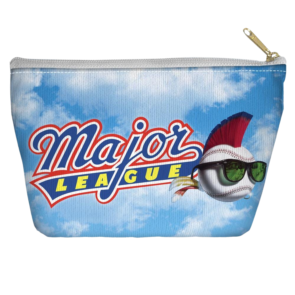 Major League - League Logo Tapered Bottom Pouch T Bottom Accessory Pouches Major League   