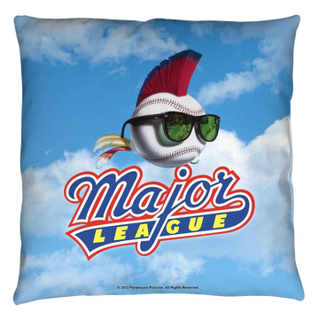 Major League League Logo throw pillow