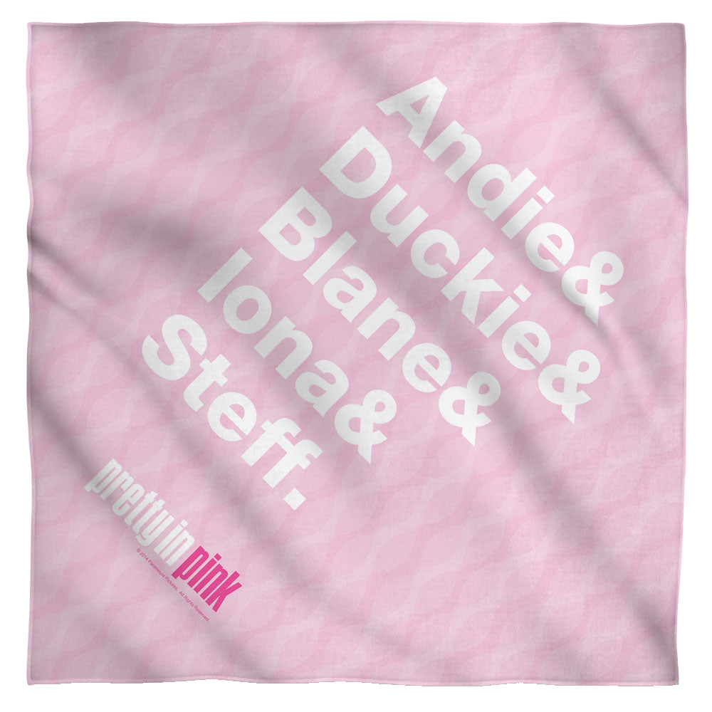 Pretty in Pink The List - Bandana Bandanas Pretty in Pink   