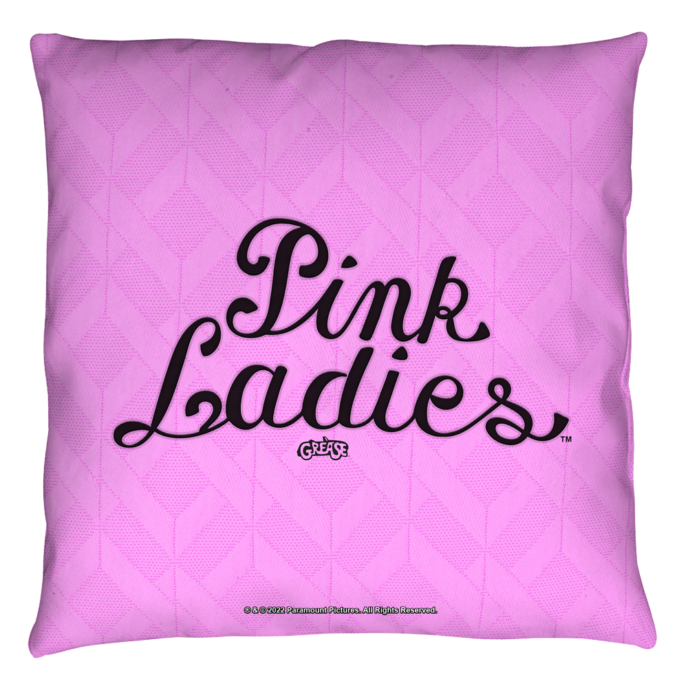 Grease Pink Ladies Throw Pillow Throw Pillows Grease   