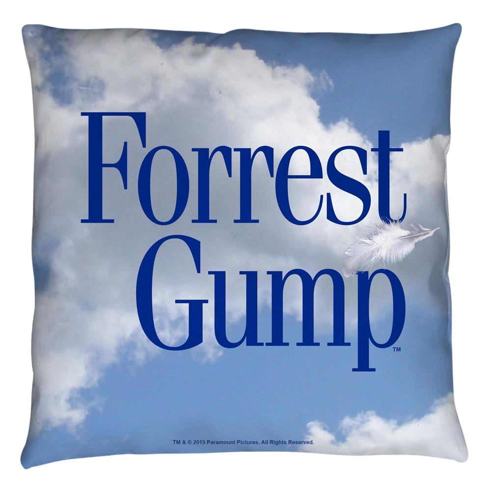 Forrest Gump Feather Throw Pillow Throw Pillows Forrest Gump   