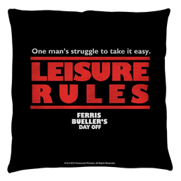 Ferris Bueller Struggle Throw Pillow Throw Pillows Ferris Bueller's Day Off   