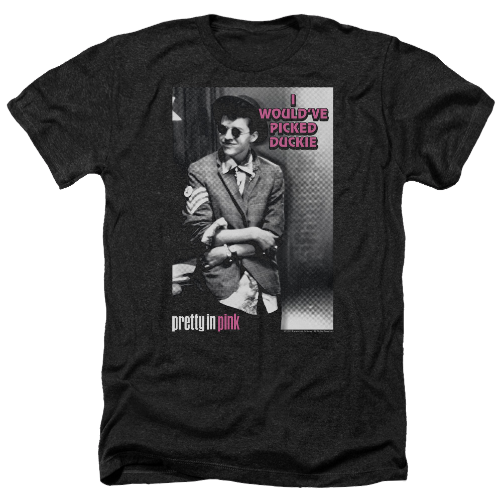 Pretty in Pink I Wouldve - Men's Heather T-Shirt Men's Heather T-Shirt Pretty in Pink   