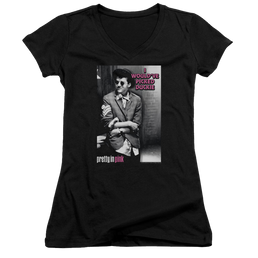 Pretty in Pink I Wouldve - Juniors V-Neck T-Shirt Juniors V-Neck T-Shirt Pretty in Pink   