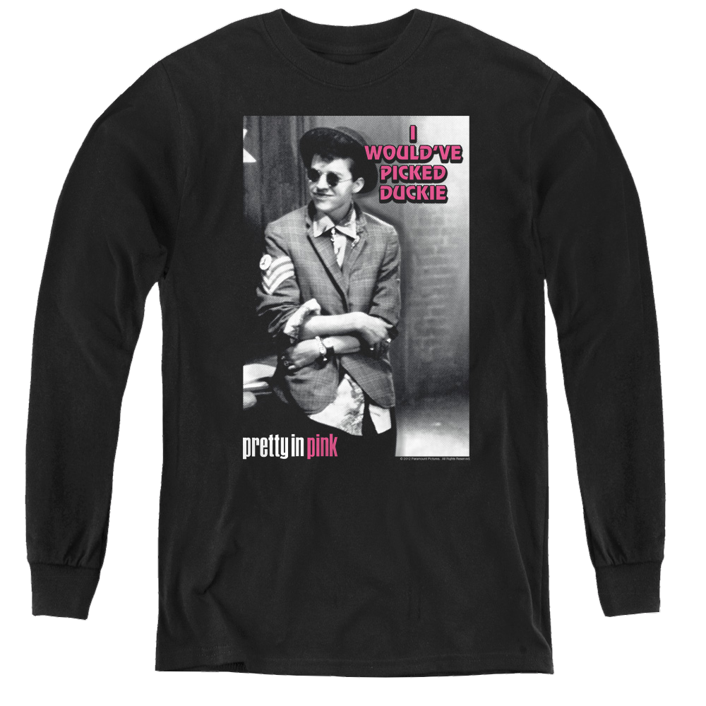 Pretty In Pink I Wouldve - Youth Long Sleeve T-Shirt Youth Long Sleeve T-Shirt Pretty in Pink   