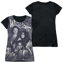 The Warriors Moody Streets Juniors Black Back T-Shirt Juniors Black Back T-Shirt The Warriors   
