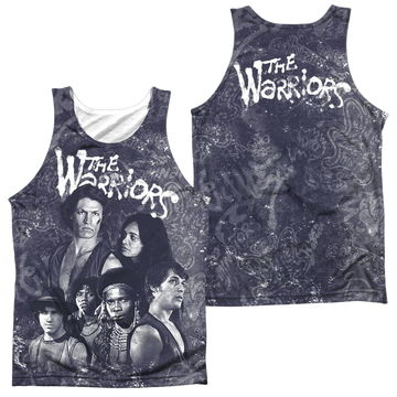 The Warriors Moody Streets men's all-over print tank