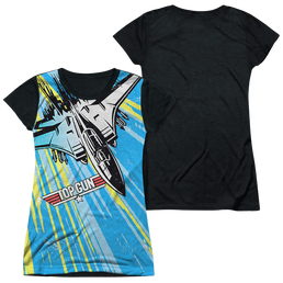 Top Gun Rad Jet - Juniors Black Back T-Shirt Juniors Black Back T-Shirt Top Gun   