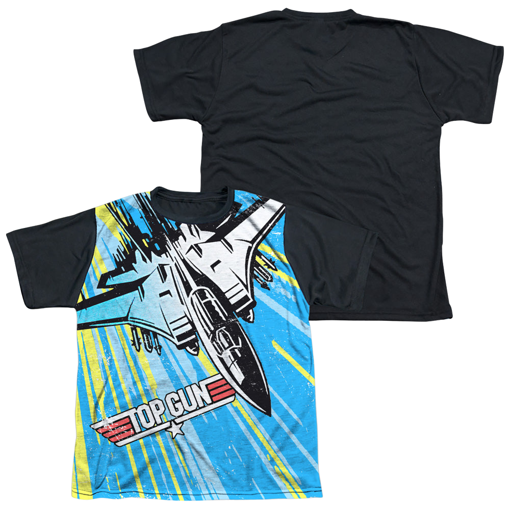 Top Gun Rad Jet - Youth Black Back T-Shirt Youth Black Back T-Shirt (Ages 8-12) Top Gun   
