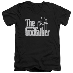Godfather, The Logo - Men's V-Neck T-Shirt Men's V-Neck T-Shirt The Godfather   