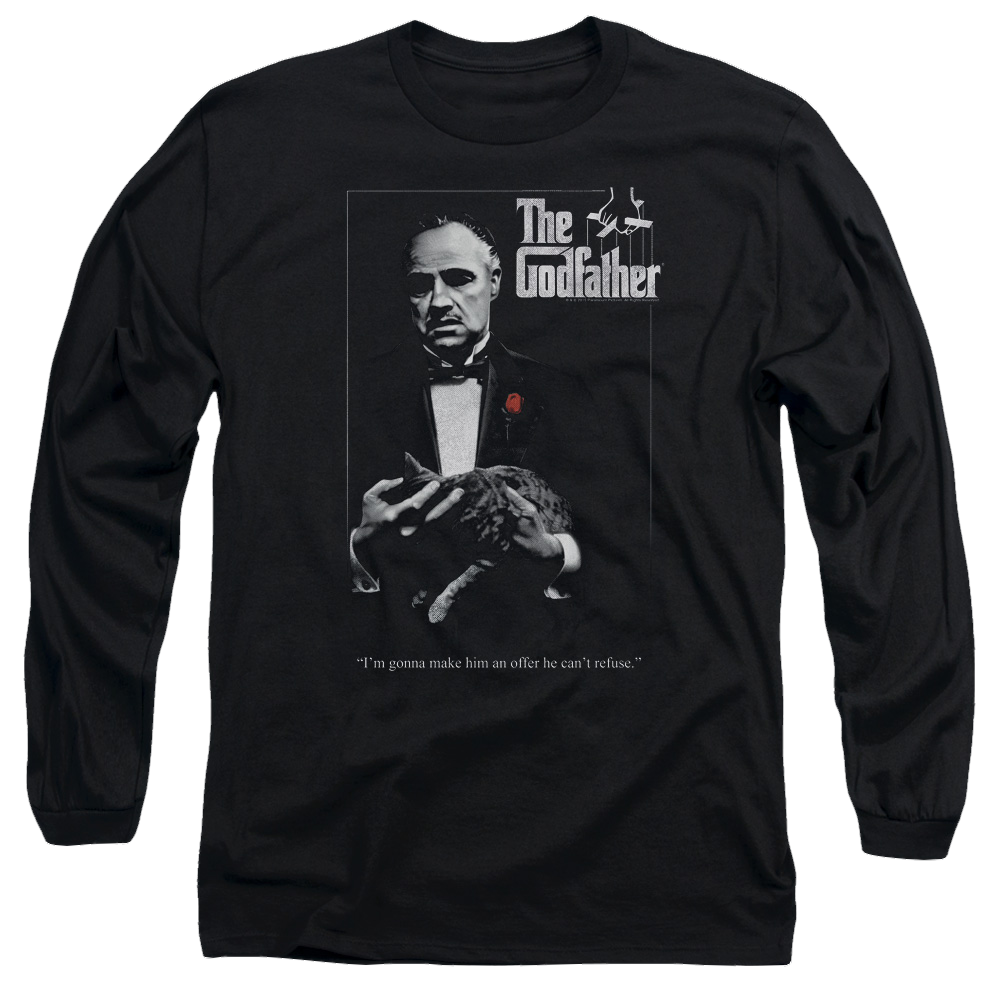 Godfather, The Poster - Men's Long Sleeve T-Shirt Men's Long Sleeve T-Shirt The Godfather   