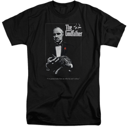 Godfather, The Poster - Men's Tall Fit T-Shirt Men's Tall Fit T-Shirt The Godfather   