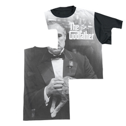 Godfather, The Pet The Cat - Men's Black Back T-Shirt Men's Black Back T-Shirt The Godfather   