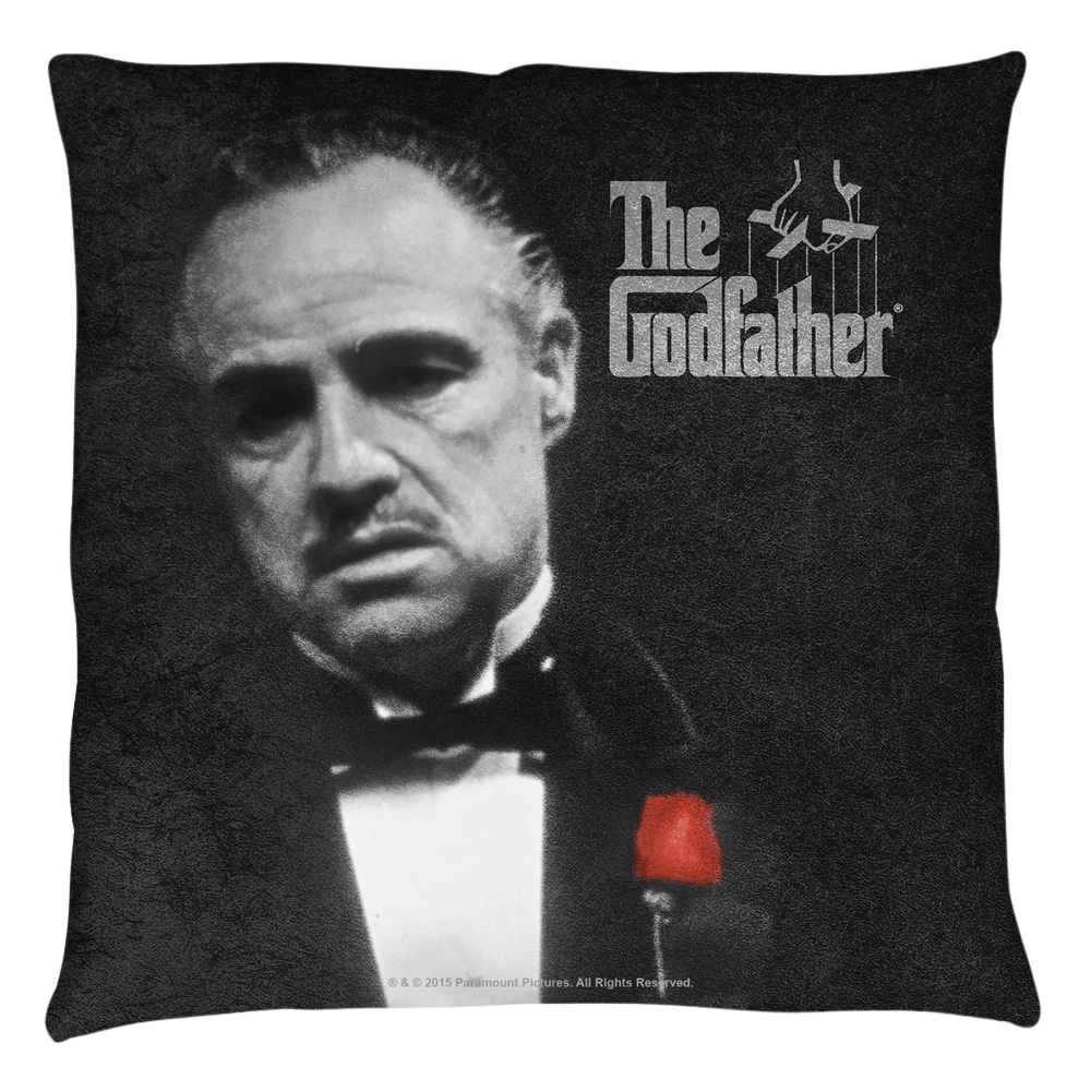 Godfather Poster Throw Pillow Throw Pillows The Godfather   