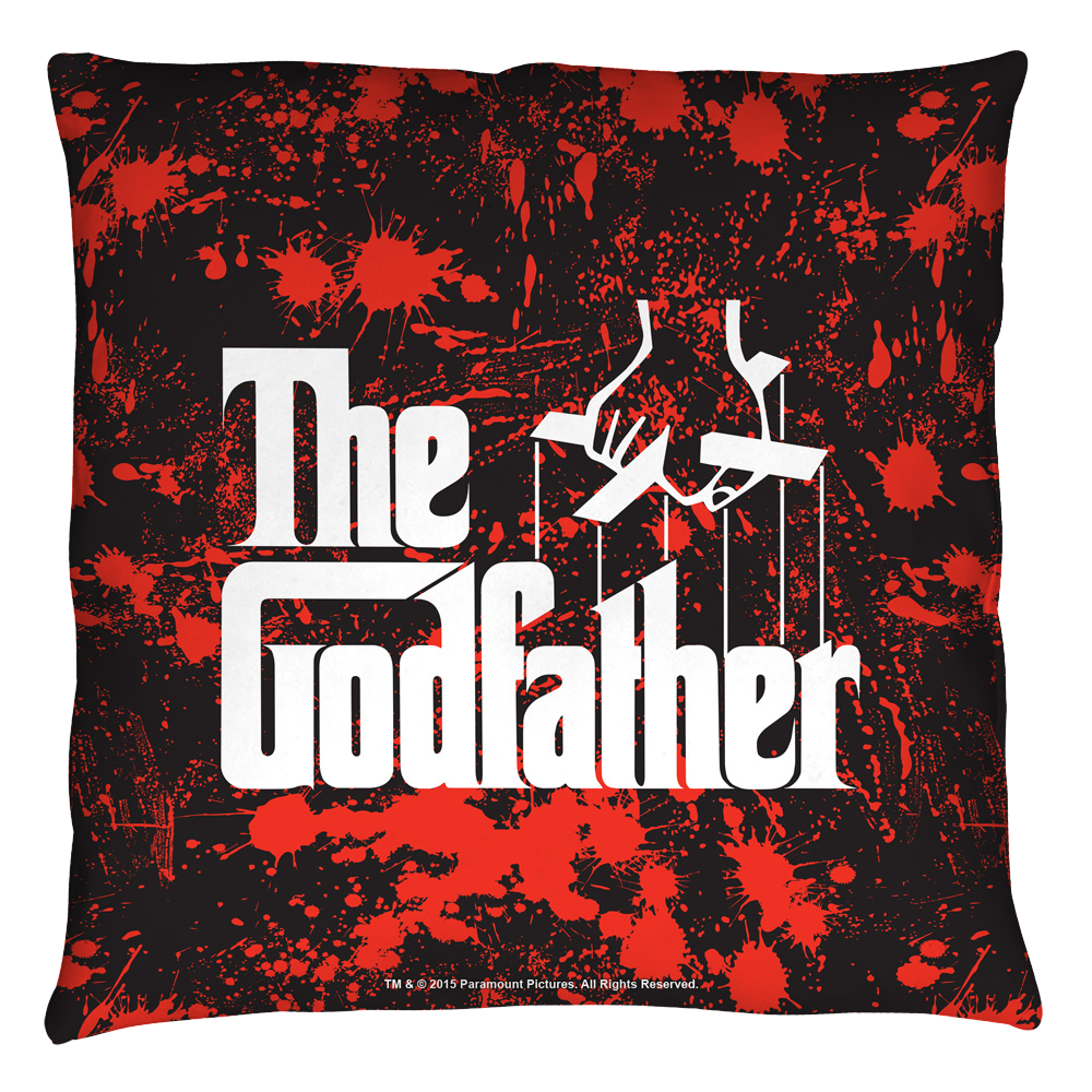 Godfather Logo Throw Pillow Throw Pillows The Godfather   