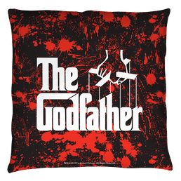 Godfather Logo Throw Pillow Throw Pillows The Godfather   