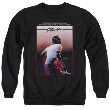 Footloose Poster - Men's Crewneck Sweatshirt Men's Crewneck Sweatshirt Footloose   