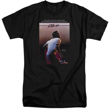 Footloose Poster - Men's Tall Fit T-Shirt Men's Tall Fit T-Shirt Footloose   