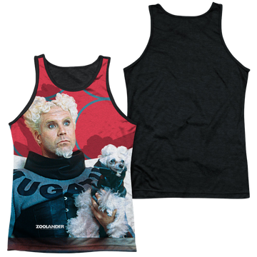Zoolander Mugatu men's black back tank