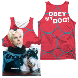 Zoolander Mugatu (Front/Back Print) - Men's All Over Print Tank Top Men's All Over Print Tank Zoolander   