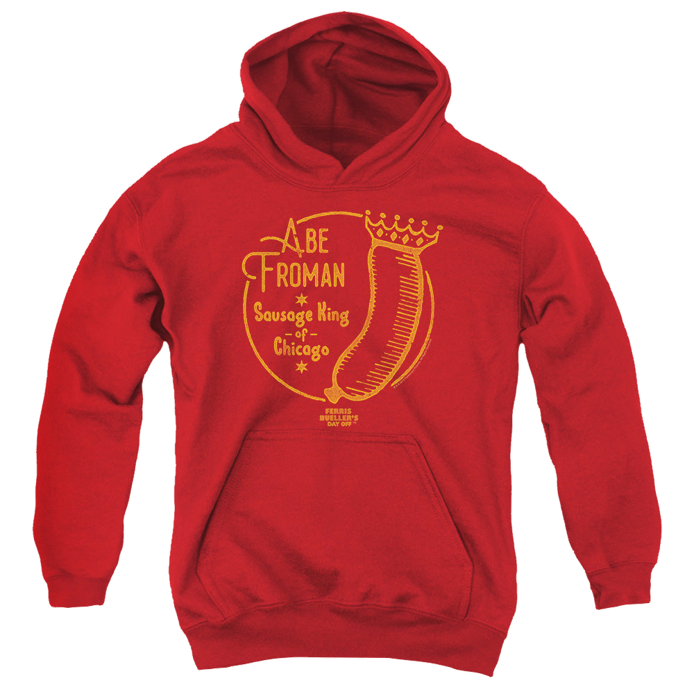 Ferris Bueller's Day Off Abe Froman - Youth Hoodie Youth Hoodie (Ages 8-12) Ferris Bueller's Day Off   
