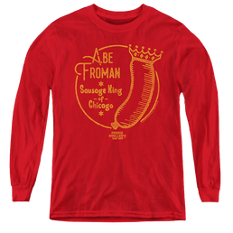 Ferris Bueller's Day Off Abe Froman - Youth Long Sleeve T-Shirt Youth Long Sleeve T-Shirt Ferris Bueller's Day Off   