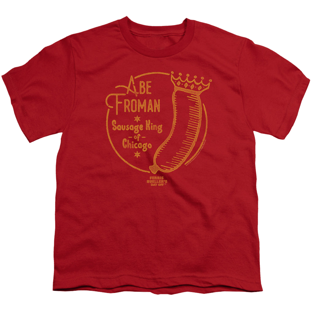 Ferris Bueller's Day Off Abe Froman - Youth T-Shirt Youth T-Shirt (Ages 8-12) Ferris Bueller's Day Off   