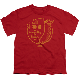 Ferris Bueller's Day Off Abe Froman - Youth T-Shirt Youth T-Shirt (Ages 8-12) Ferris Bueller's Day Off   