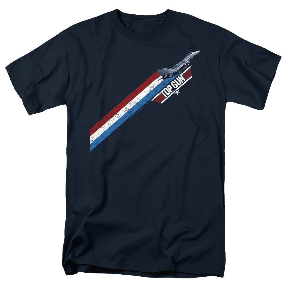 Top Gun Stripes - Men's Regular Fit T-Shirt Men's Regular Fit T-Shirt Top Gun   