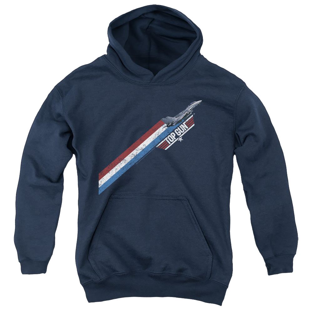 Top Gun Stripes - Youth Hoodie Youth Hoodie (Ages 8-12) Top Gun   