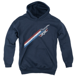 Top Gun Stripes - Youth Hoodie Youth Hoodie (Ages 8-12) Top Gun   