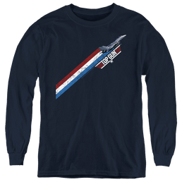 Top Gun Stripes - Youth Long Sleeve T-Shirt Youth Long Sleeve T-Shirt Top Gun   