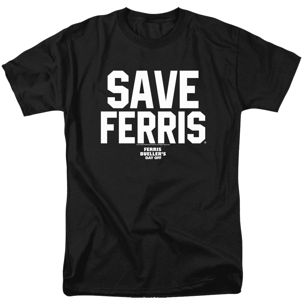 Ferris Bueller's Day Off Save Ferris - Men's Regular Fit T-Shirt Men's Regular Fit T-Shirt Ferris Bueller's Day Off   