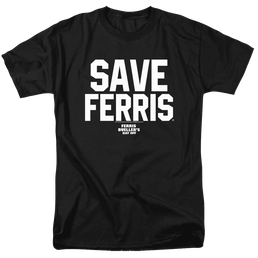 Ferris Bueller's Day Off Save Ferris - Men's Regular Fit T-Shirt Men's Regular Fit T-Shirt Ferris Bueller's Day Off   