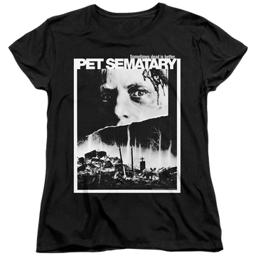 Pet Sematary Poster Art - Women's T-Shirt Women's T-Shirt Pet Sematary   