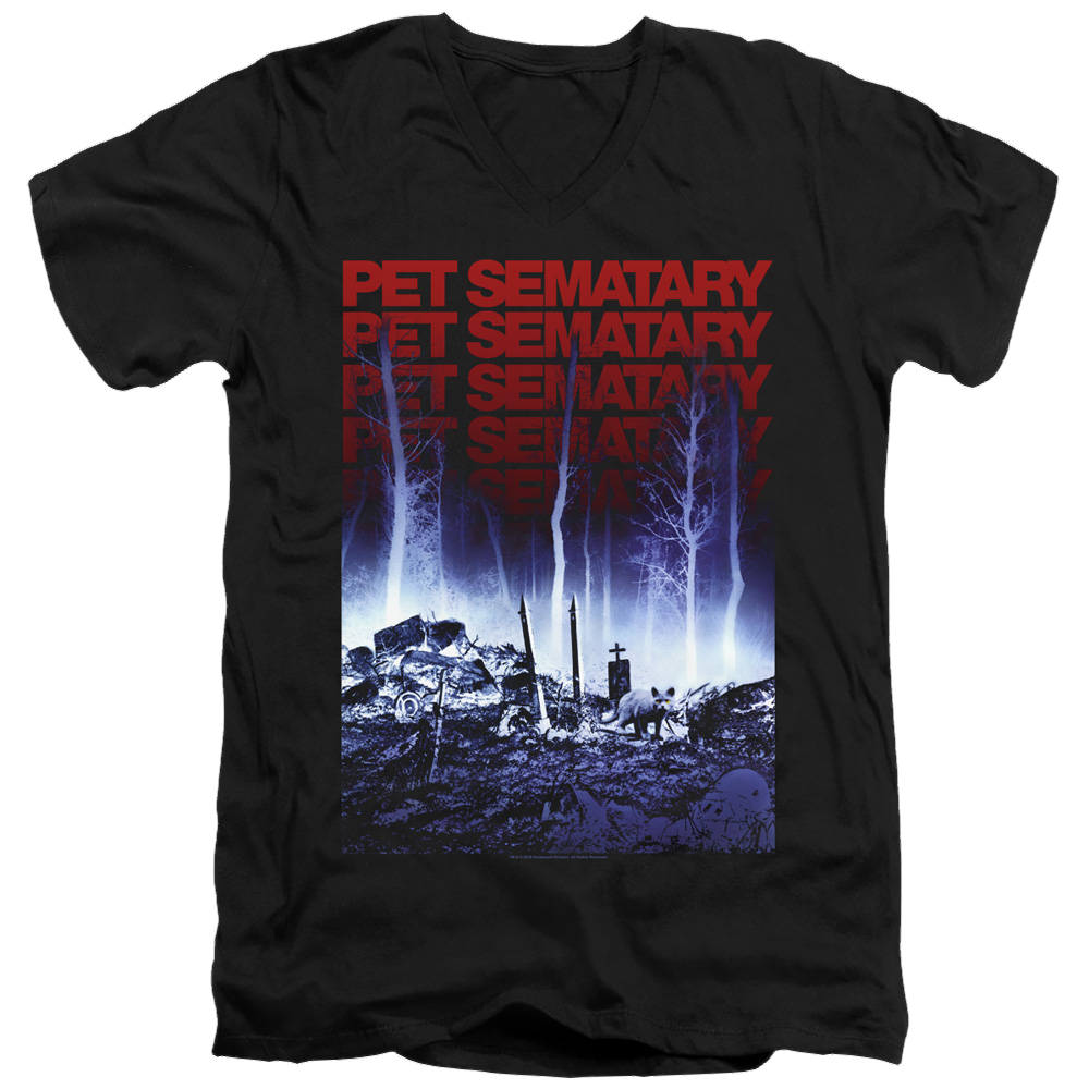 Pet Sematary Sematary - Men's V-Neck T-Shirt Men's V-Neck T-Shirt Pet Sematary   