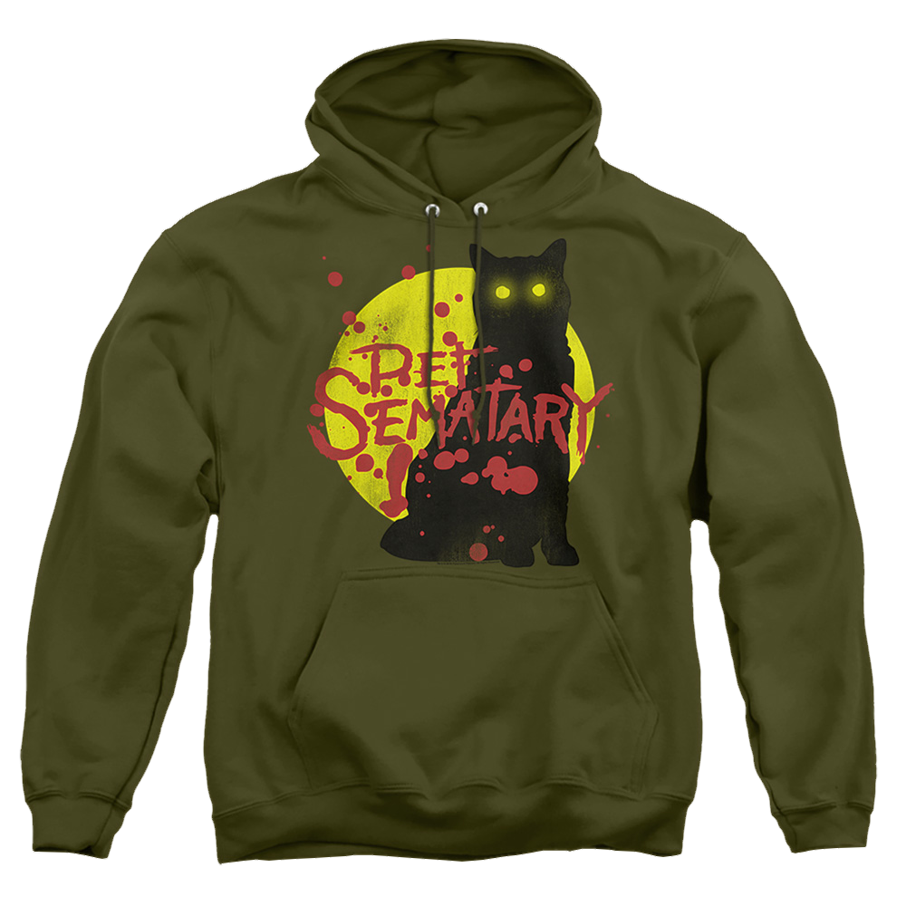 Pet Sematary Graphic Cat - Pullover Hoodie Pullover Hoodie Pet Sematary   