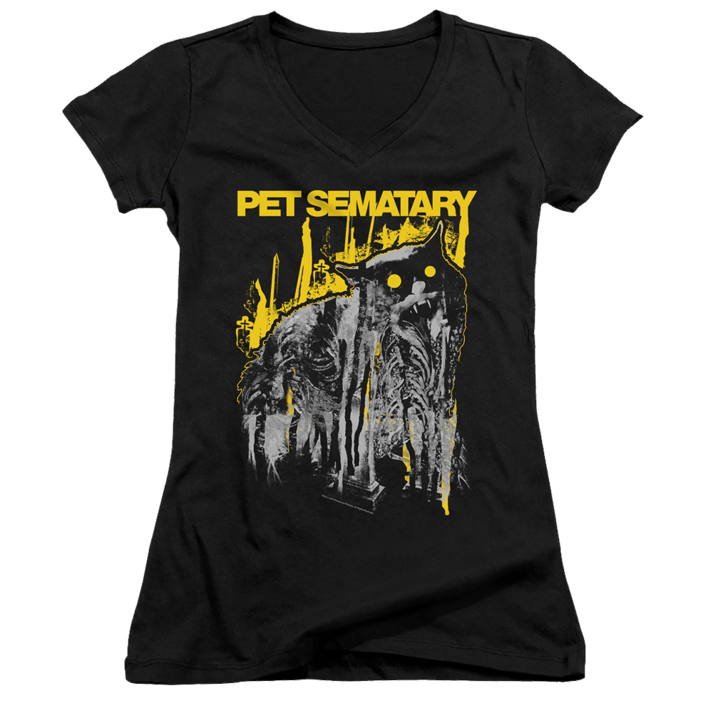 Pet Sematary Decay - Juniors V-Neck T-Shirt Juniors V-Neck T-Shirt Pet Sematary   