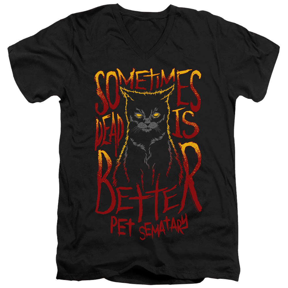 Pet Sematary Dead Is Better - Men's V-Neck T-Shirt Men's V-Neck T-Shirt Pet Sematary   