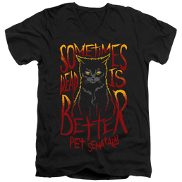 Pet Sematary Dead Is Better - Men's V-Neck T-Shirt Men's V-Neck T-Shirt Pet Sematary   