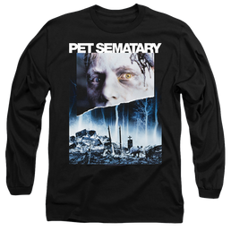 Pet Sematary Poster Art - Men's Long Sleeve T-Shirt Men's Long Sleeve T-Shirt Pet Sematary   