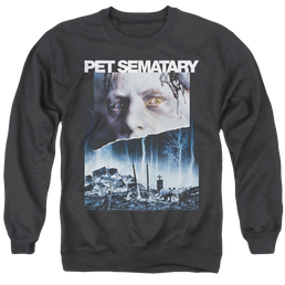 Pet Sematary Poster Art - Men's Crewneck Sweatshirt Men's Crewneck Sweatshirt Pet Sematary   