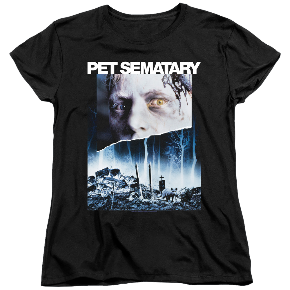 Pet Sematary Poster Art - Women's T-Shirt Women's T-Shirt Pet Sematary   