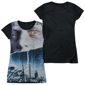 Pet Sematary Poster juniors black back t-shirt